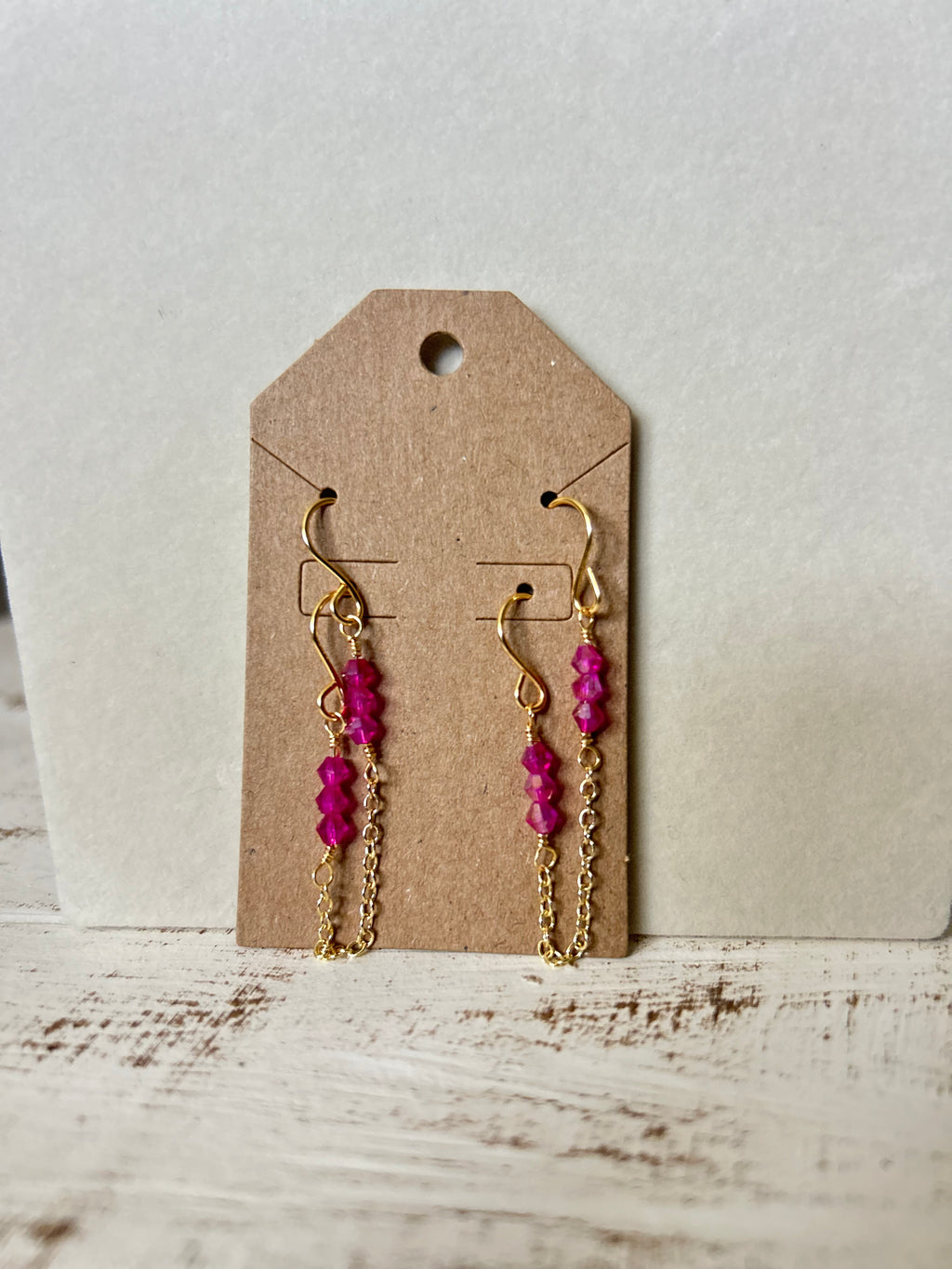 Double pierce earrings