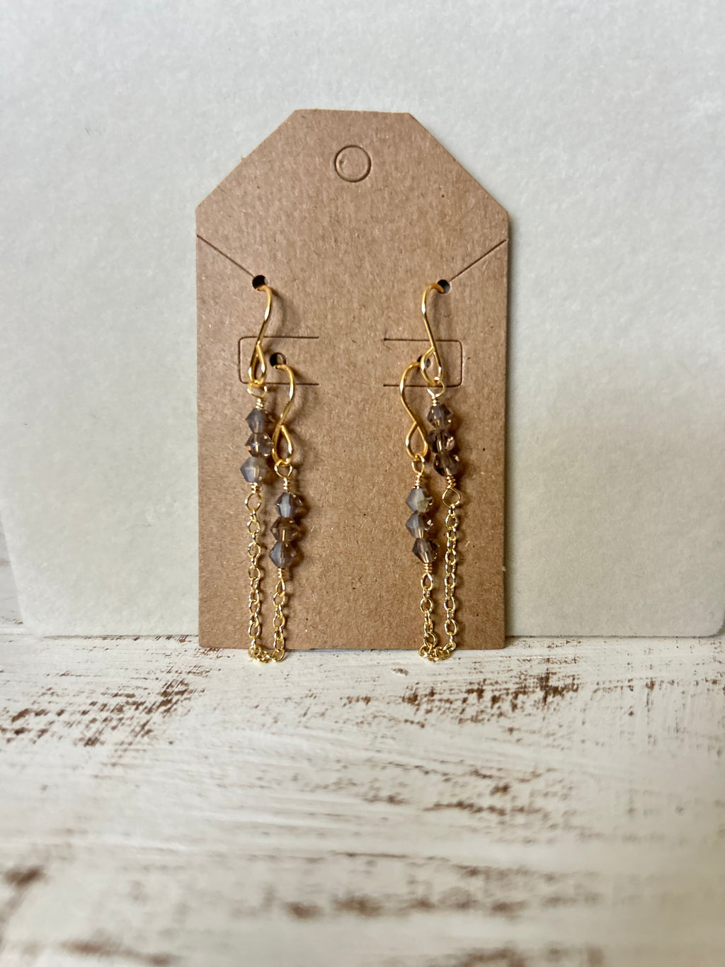 Double pierce earrings