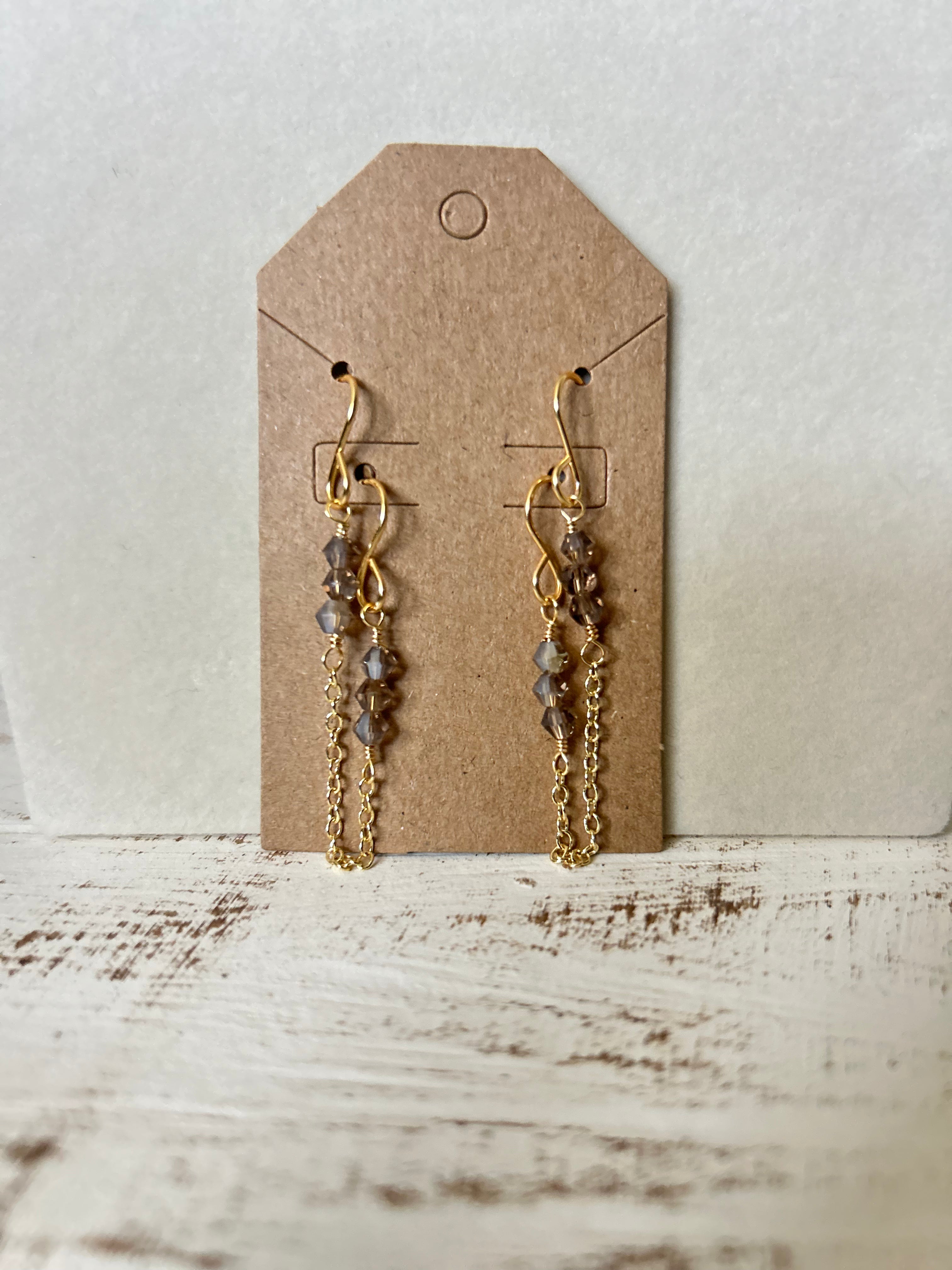 Double pierce earrings