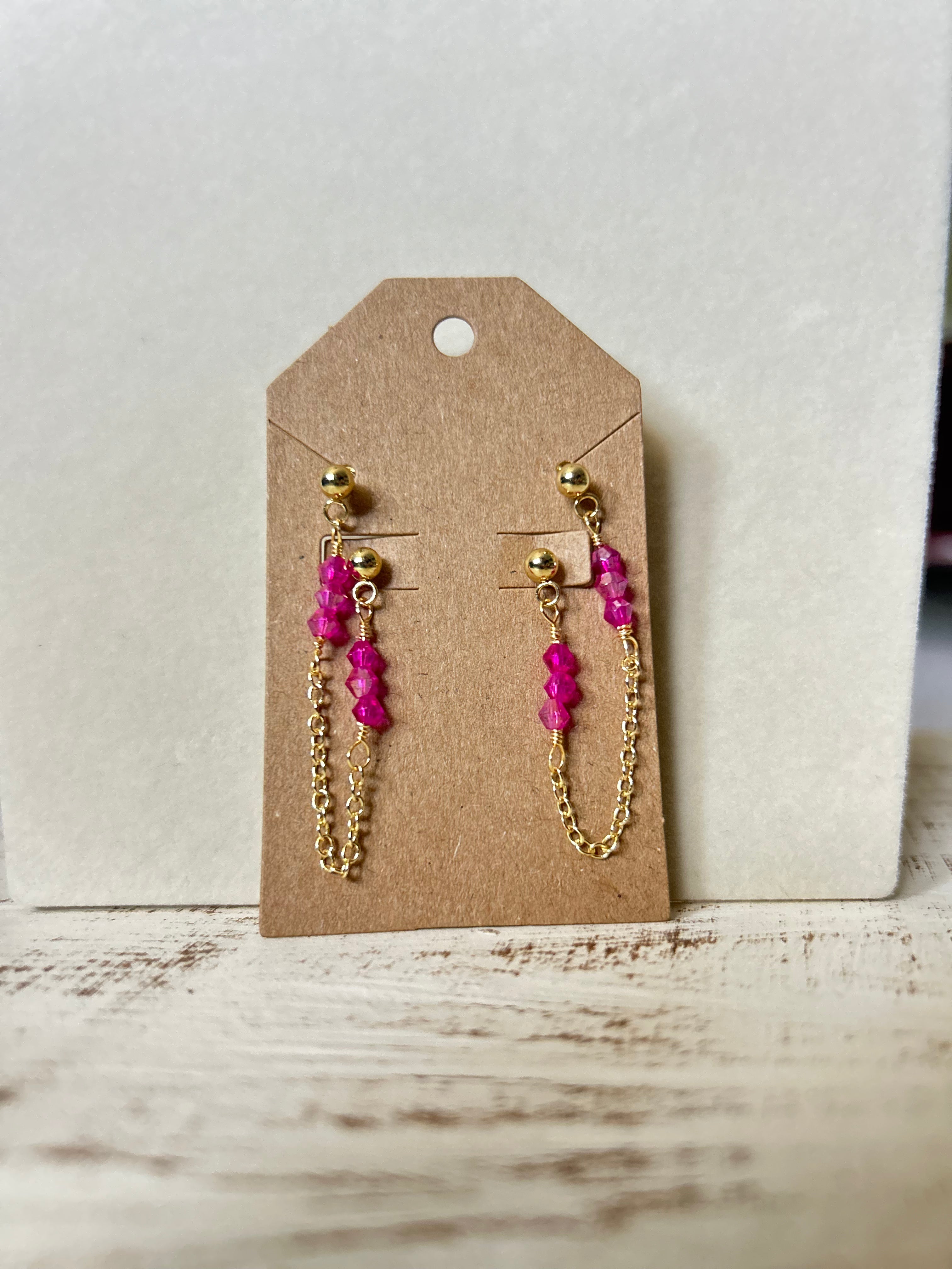 Double pierce earrings