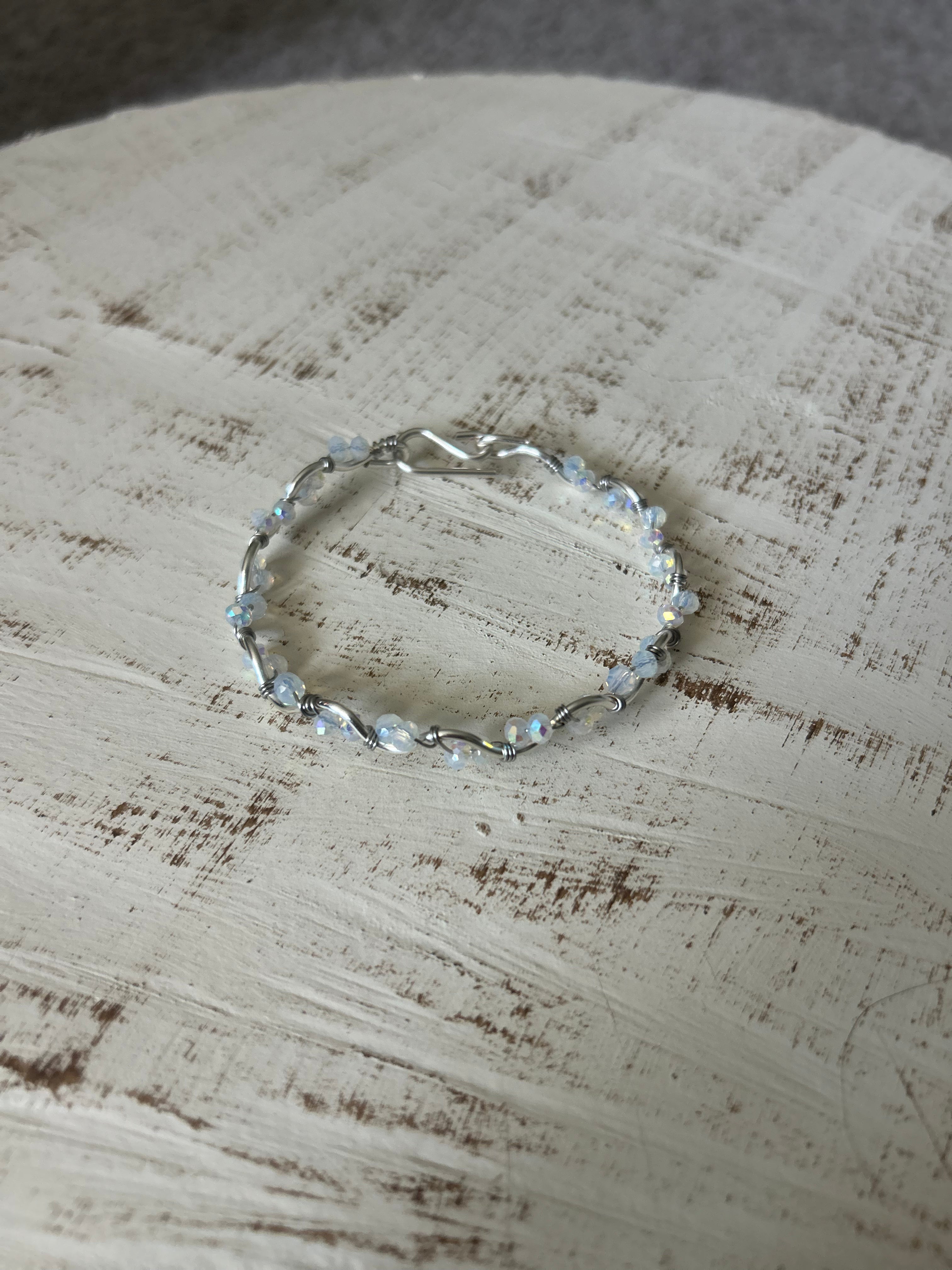 The Woven Stone Bracelet- Customizable