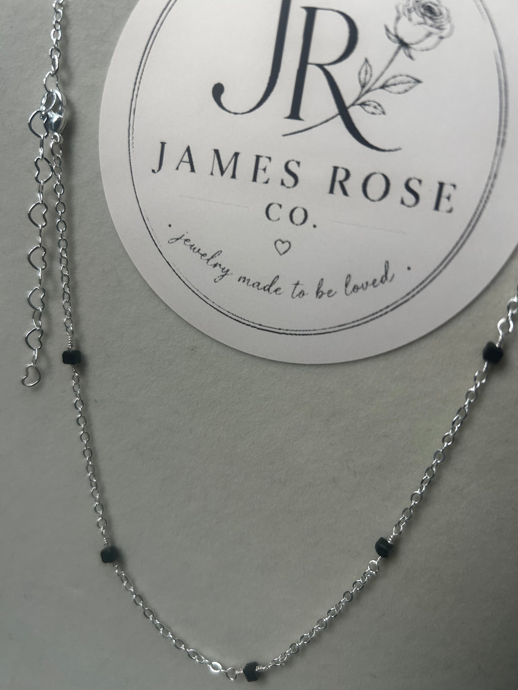 Silver chain necklace