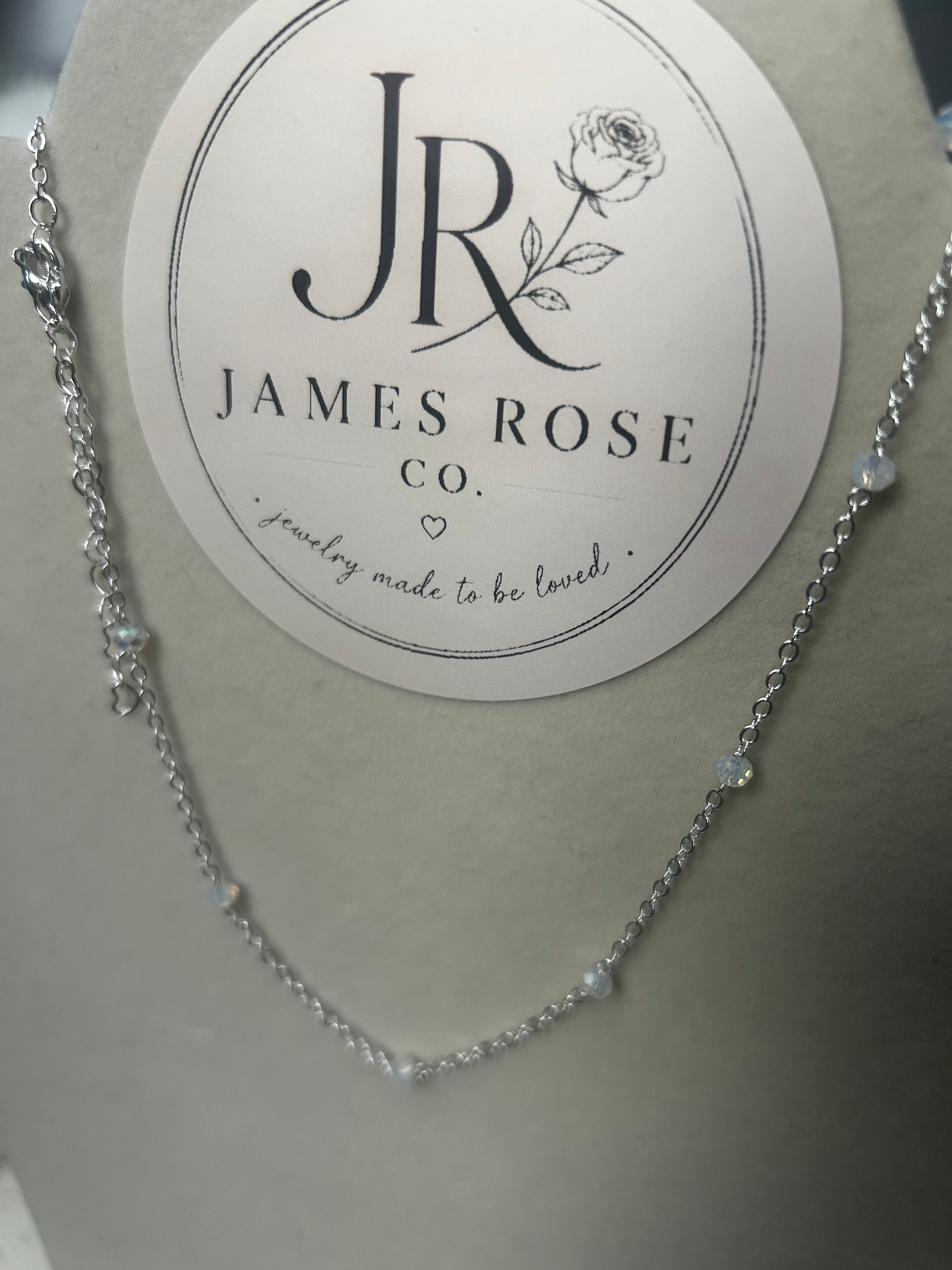Silver chain necklace