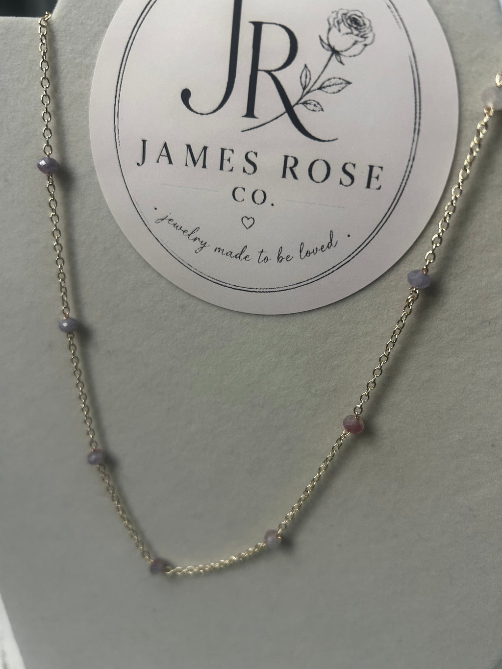 Gold filled chain necklace