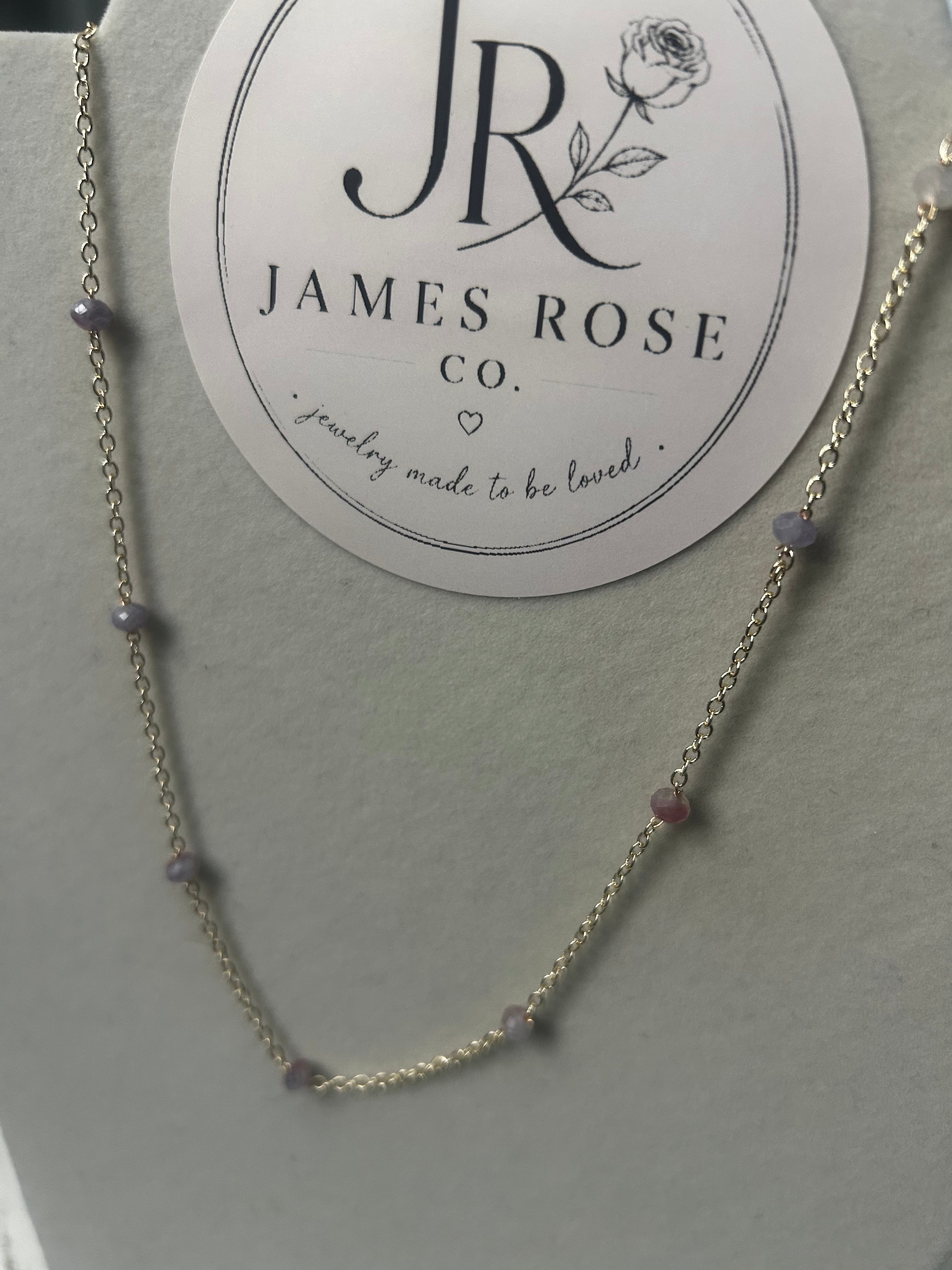 Gold filled chain necklace