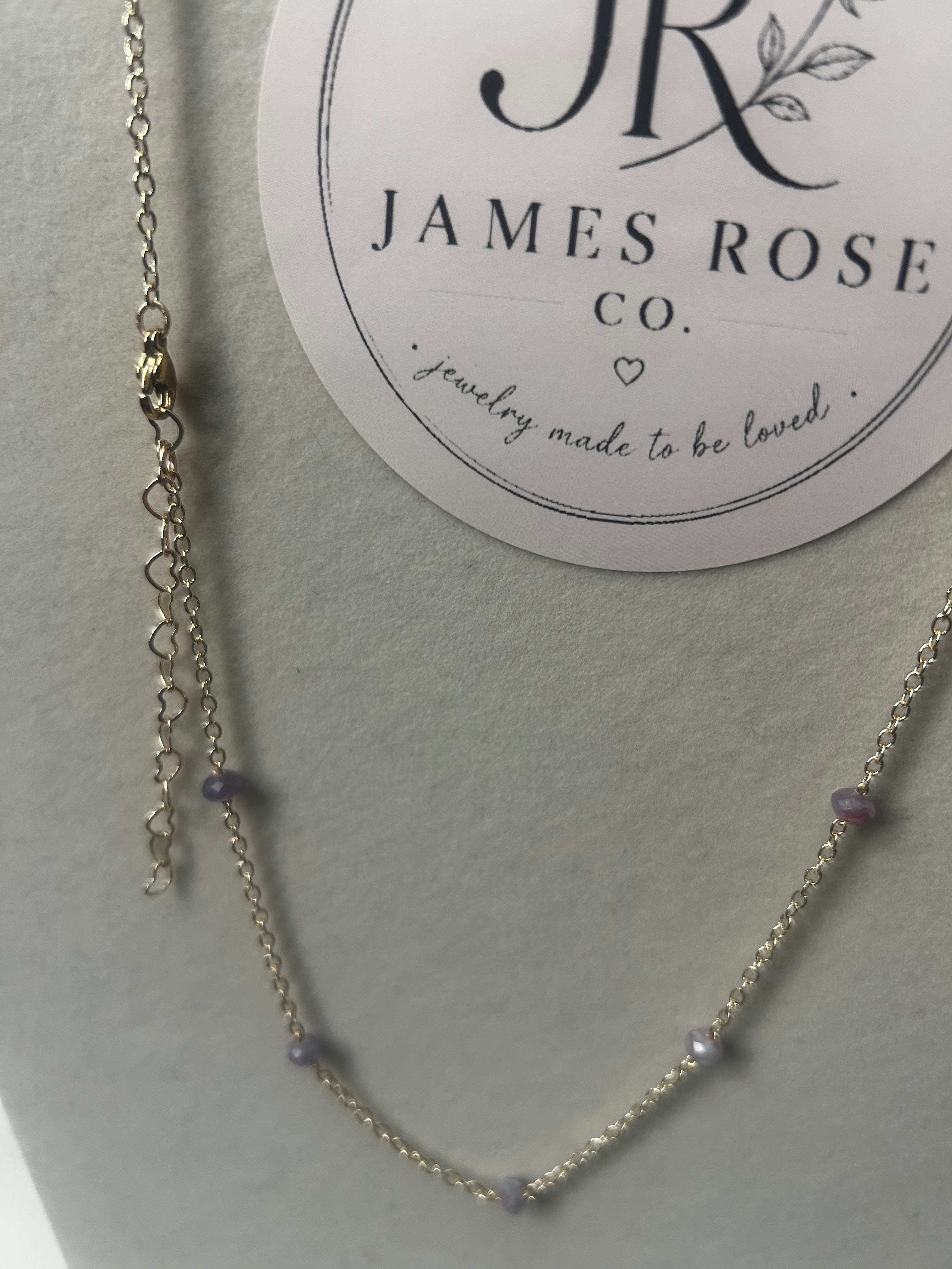 Gold filled chain necklace