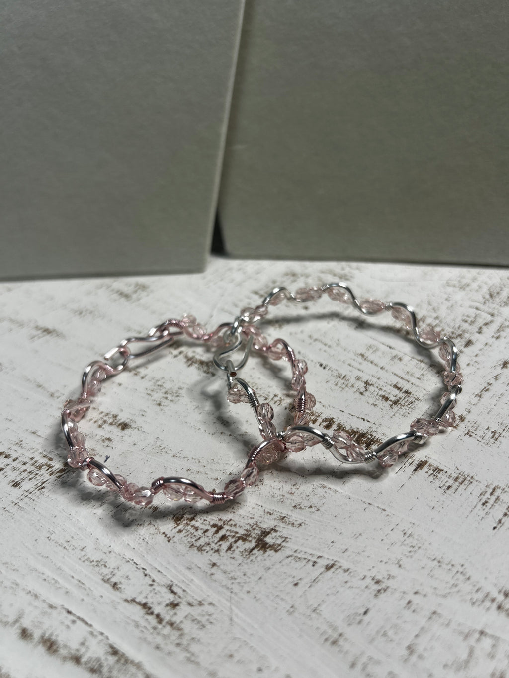 The Blush Crystal Twist Bracelet