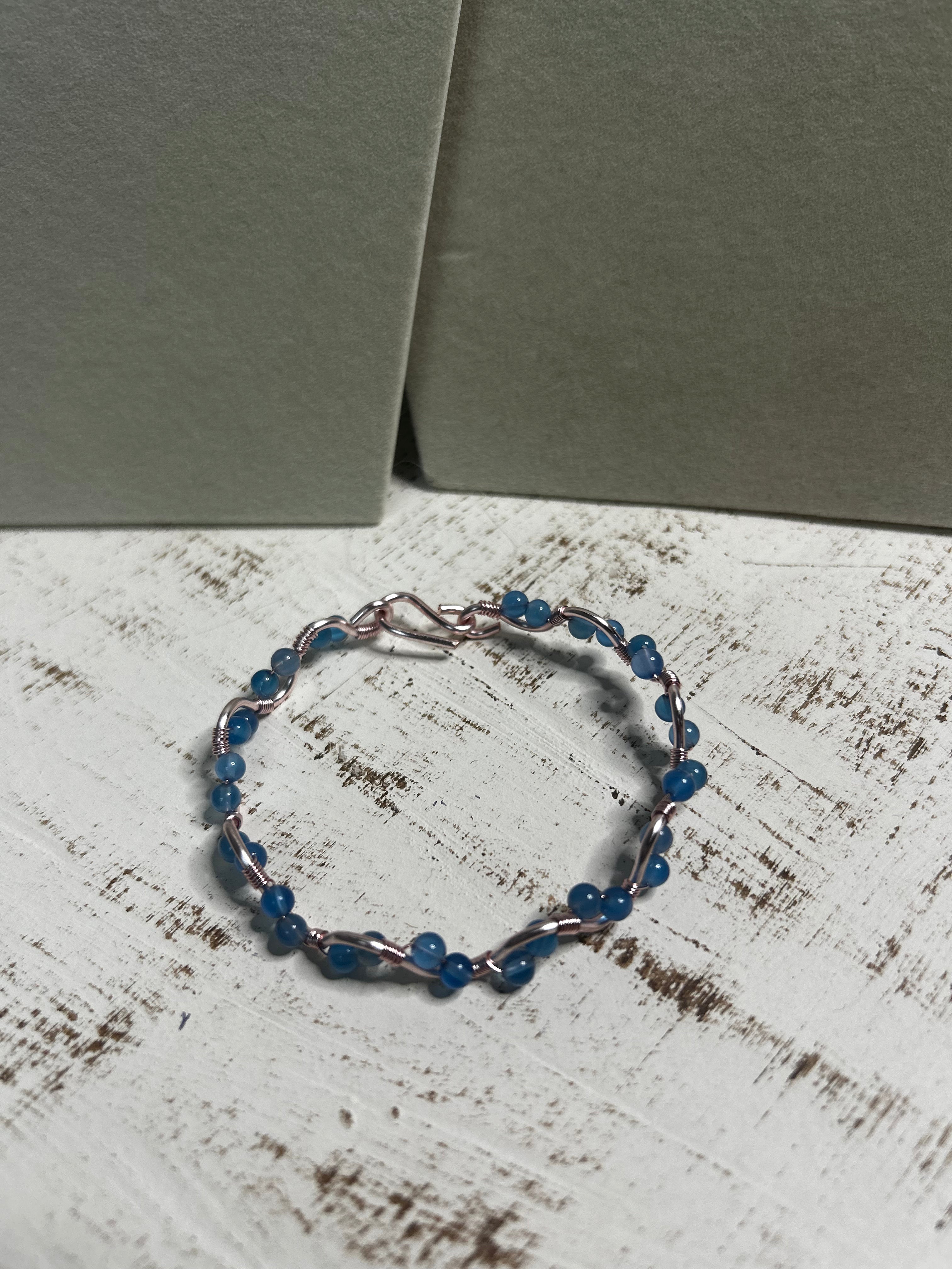 The Ocean Blue Twist Bracelet