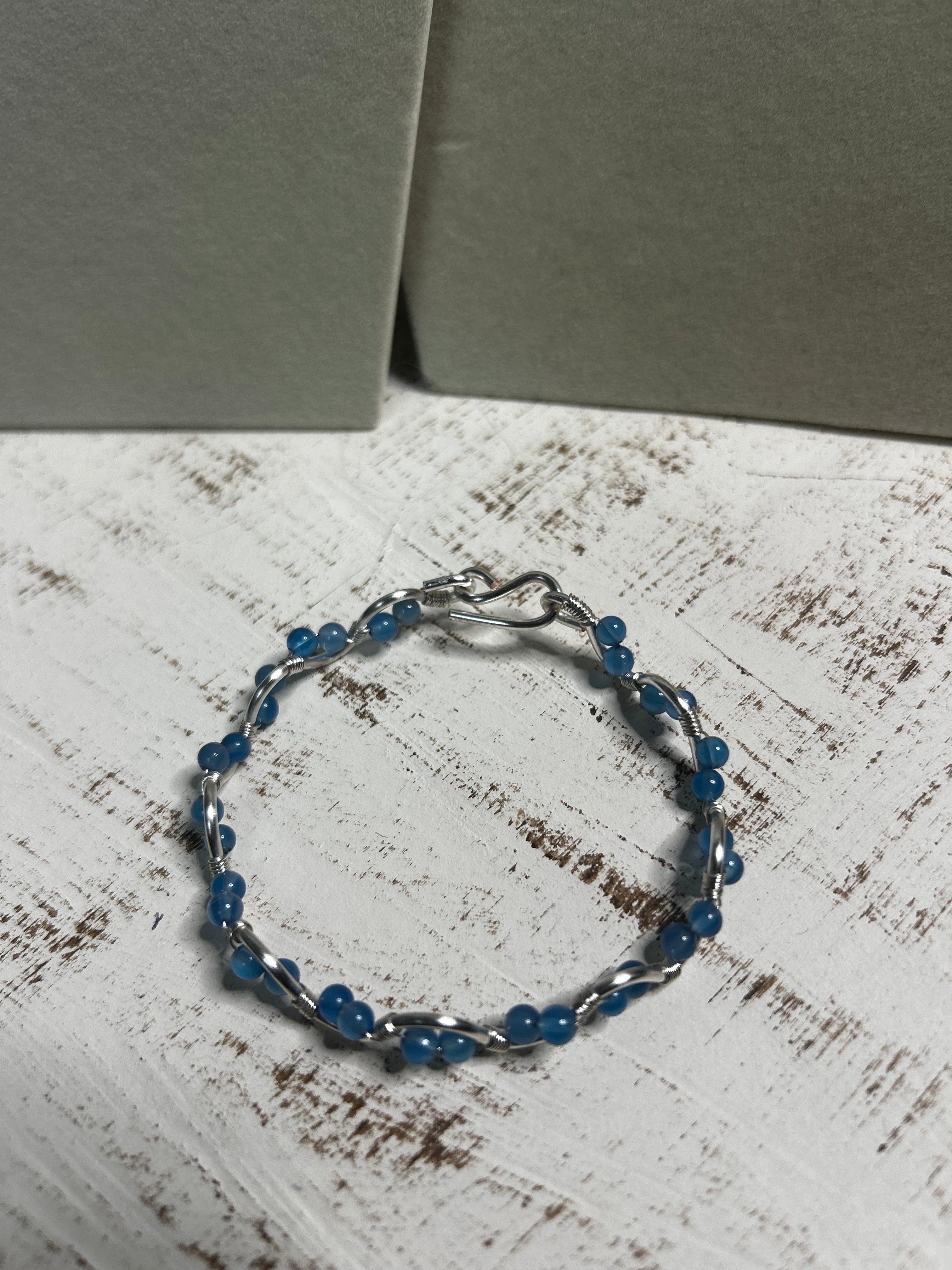 The Ocean Blue Twist Bracelet