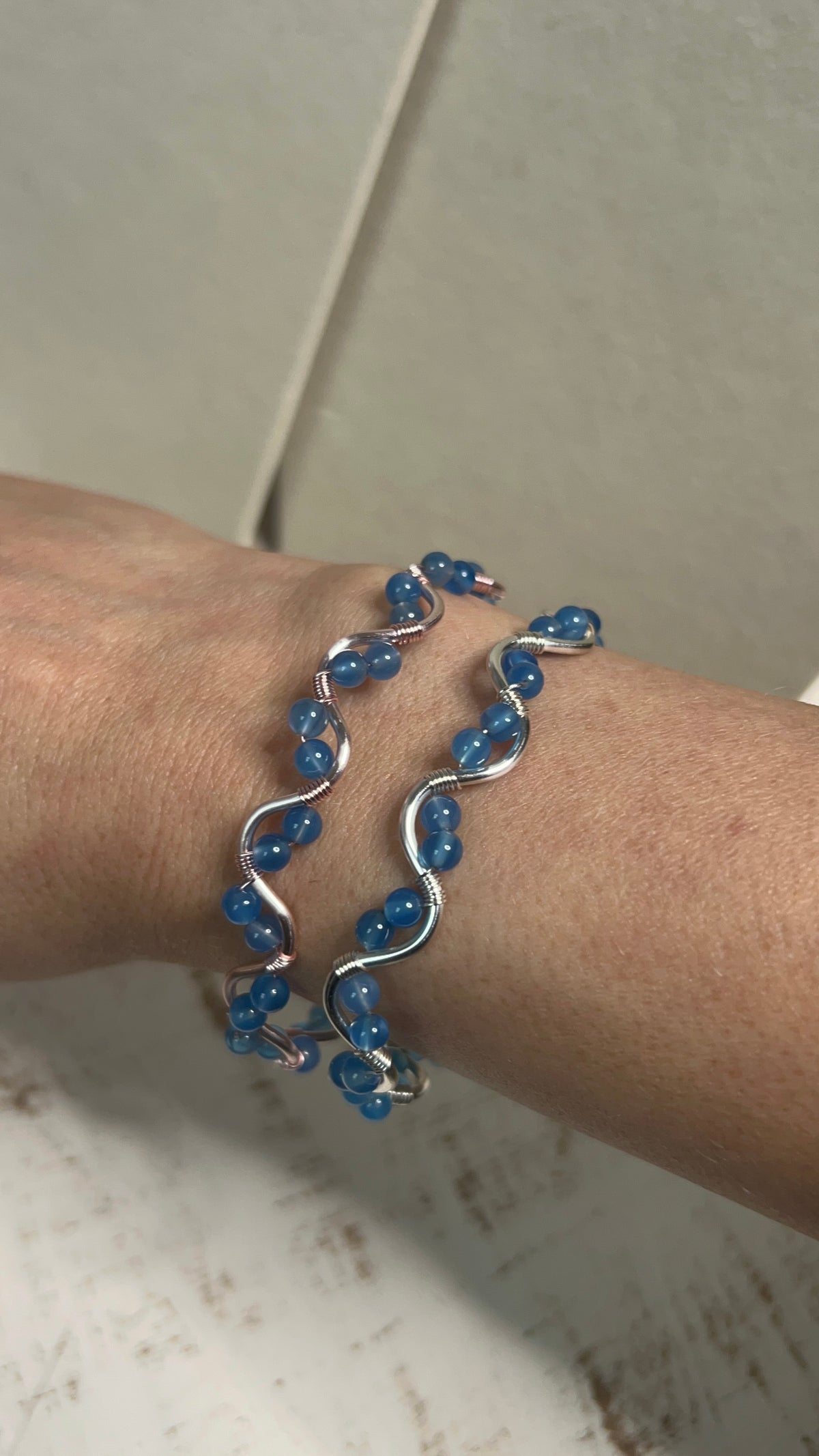 The Ocean Blue Twist Bracelet