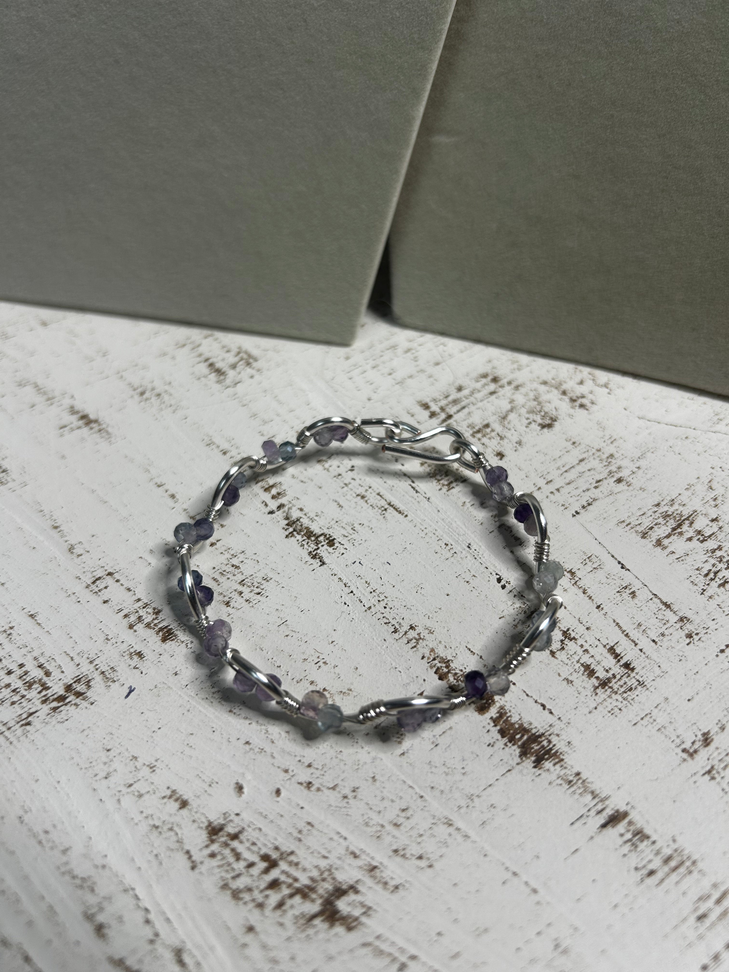 The Fluorite Twist Bracelet
