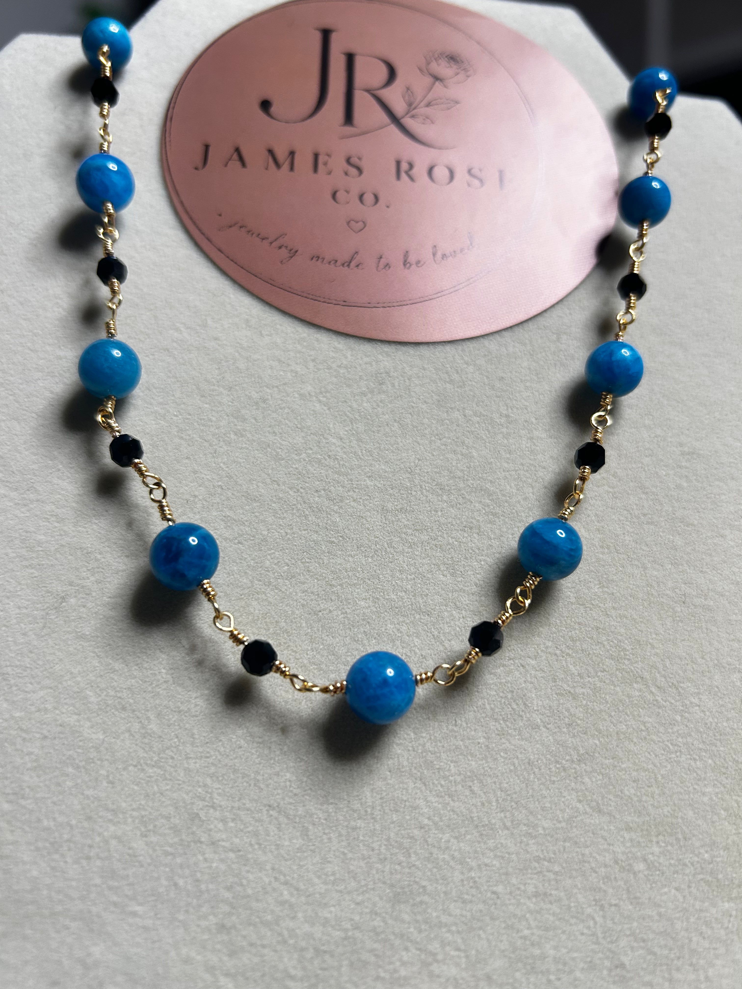 Duval Blue Apatite Necklace