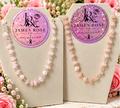 Rose Quartz and Freshwater Pearl Necklace